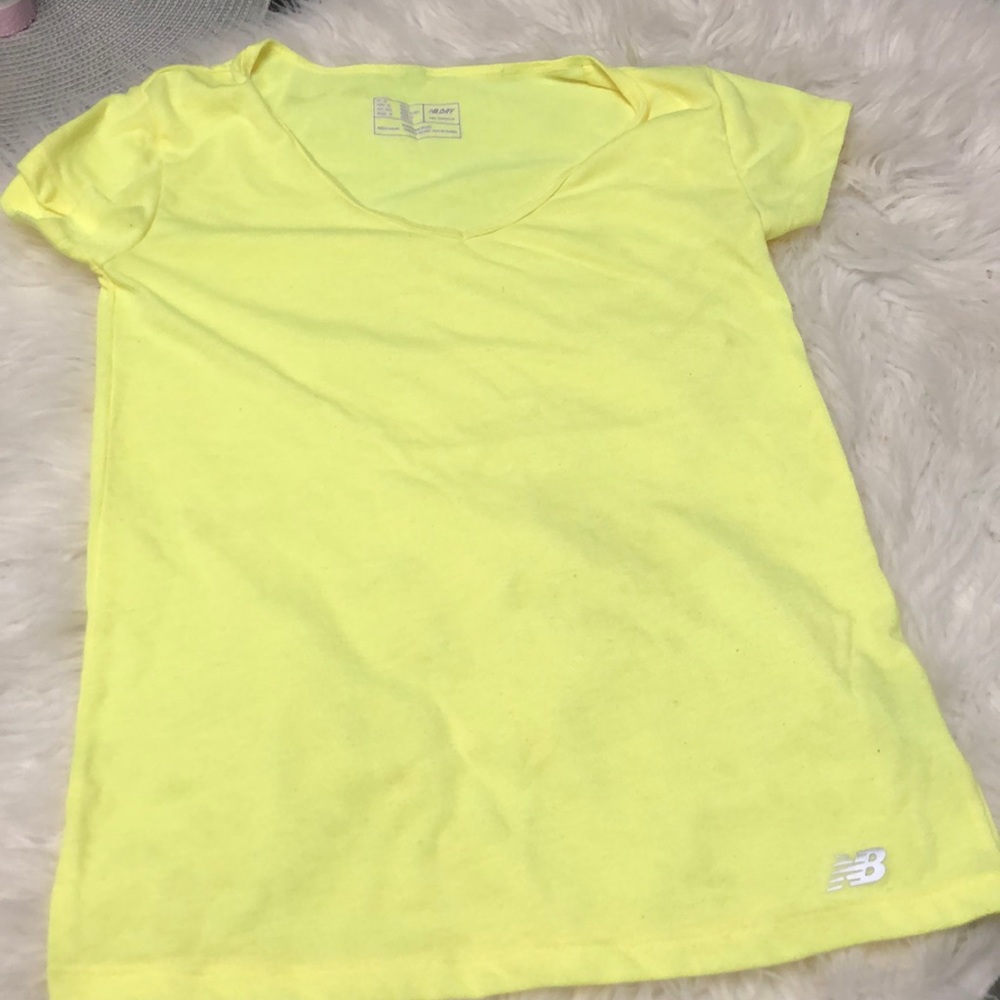 New Balance Neon Yellow Training Shirt 🌟